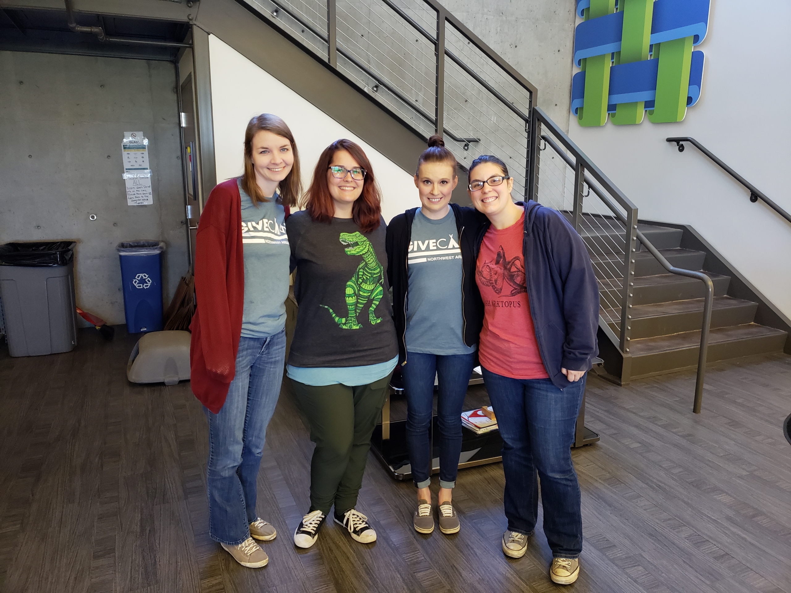 My GiveCamp team celebrating a job well done.