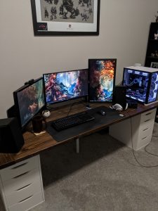 Desktop Computer Set Up