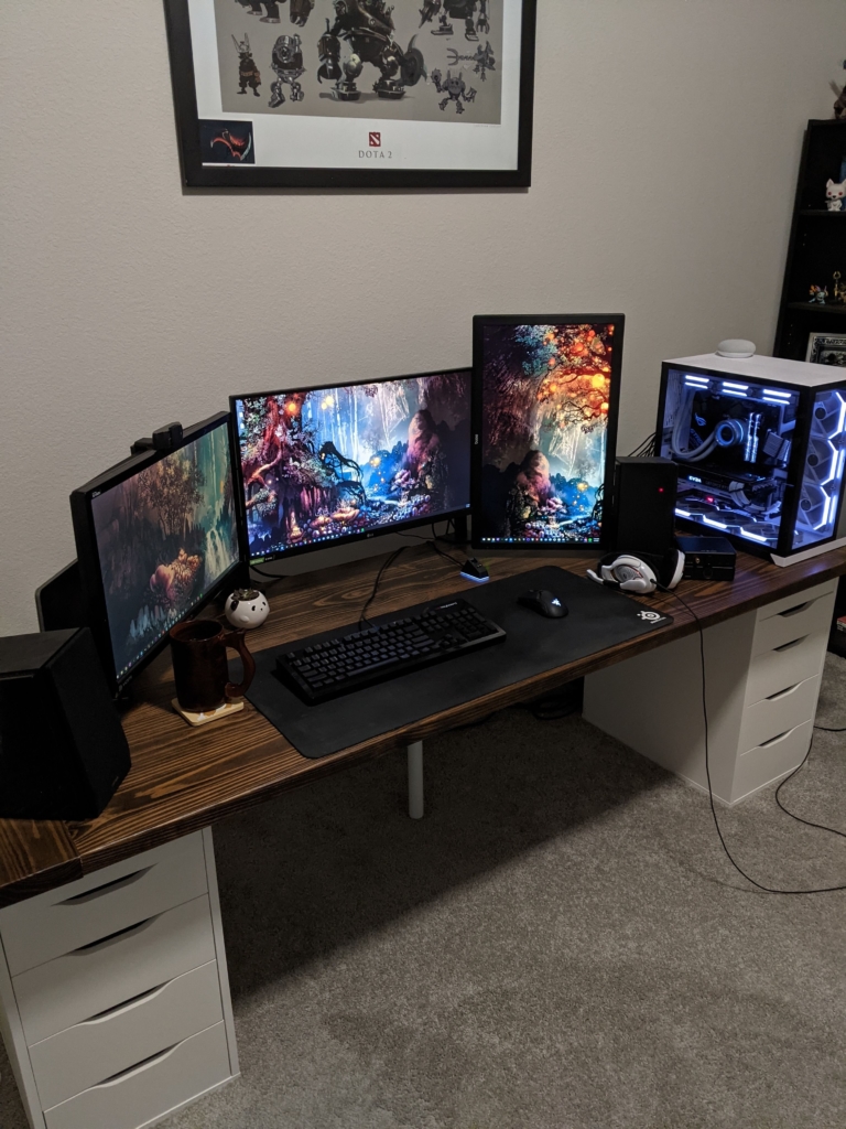 Desktop Computer Set Up